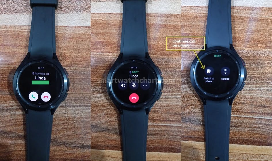 Galaxy watch active 2 whatsapp online call