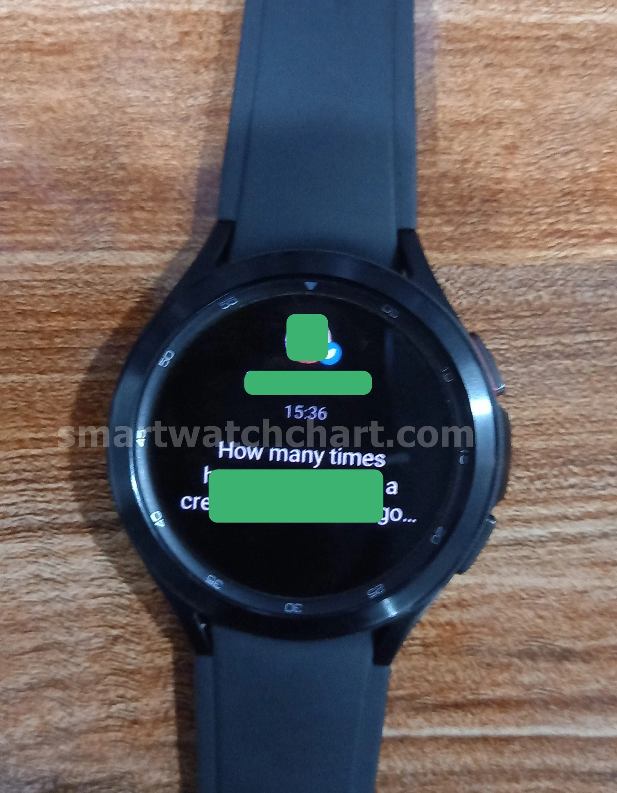 Whatsapp notification on galaxy on sale watch