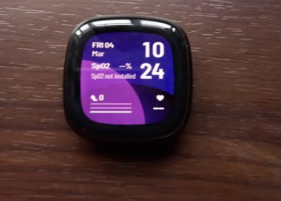 Fitbit Versa 3 Health & Fitness Smartwatch with GPS Authentic