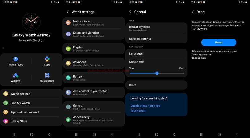 How to soft reset Galaxy Watch Active 2