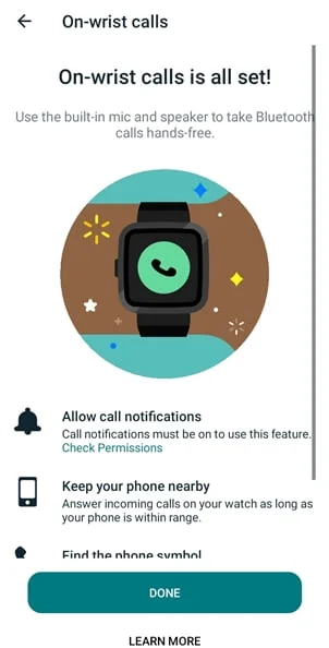 How to Setup On wrist Calls For Fitbit Sense and Versa 3