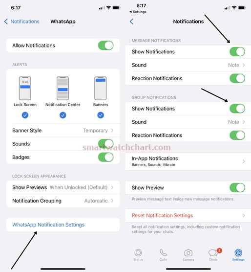 How to connect WhatsApp to Apple Watch