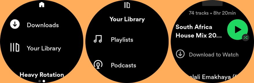 download music for offline listening