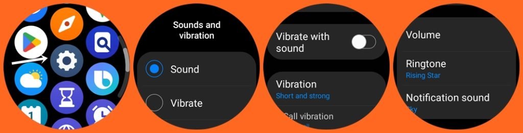 Customize ringtone for Galaxy Watch 5