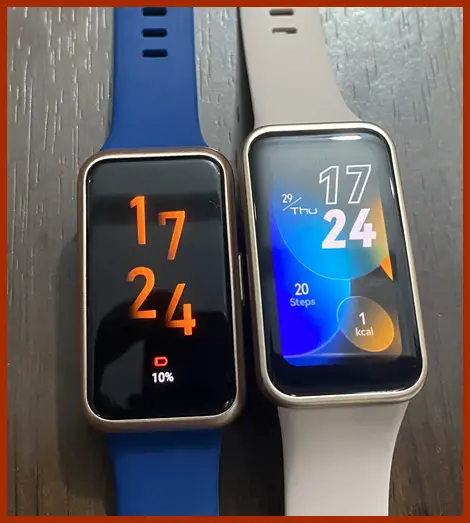 Compare HONOR Band 7 vs Huawei Band 8 specs and Malaysia price
