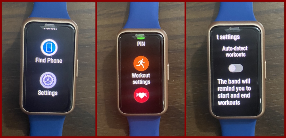 Enable auto workout detection for Huawei Band 7