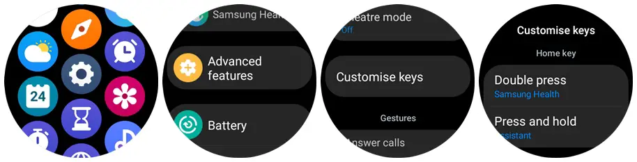 How to customize keys for Galaxy Watch 5 Pro
