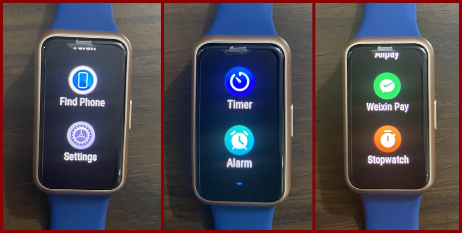 Huawei Band 7 utility apps