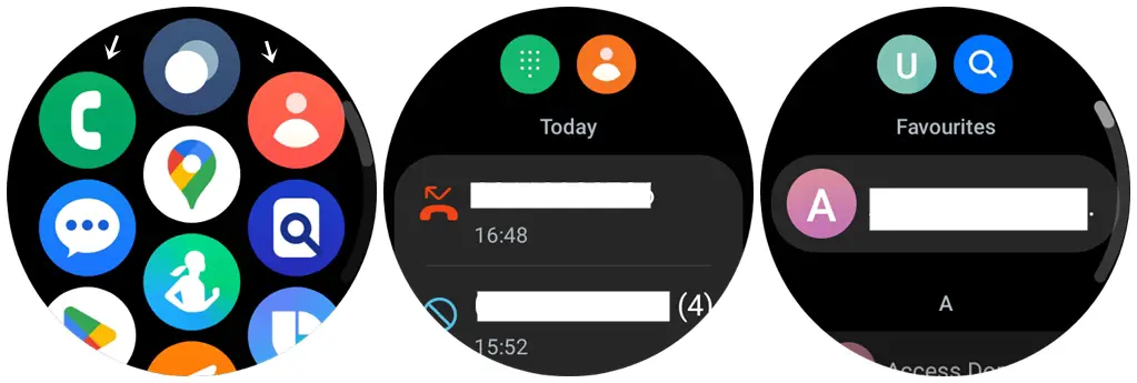 Making and receiving calls on Galaxy Watch 5 Pro