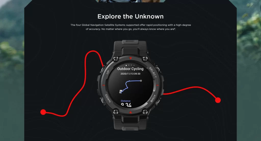 Amazfit T-Rex Pro Smartwatch with 18 Days Battery Backup, GPS