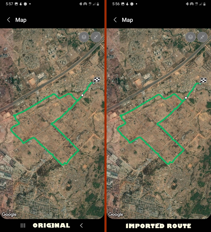 Mapping Importing and Tracking Routes With Galaxy Watch 5 Pro