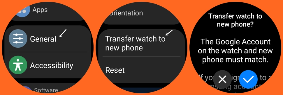 One UI 5.0 Watch - Effortlessly transfer your Galaxy Watch to another phone