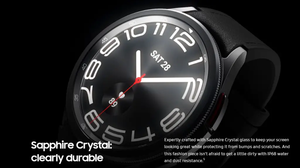 Galaxy Watch 6 Classic full specifications