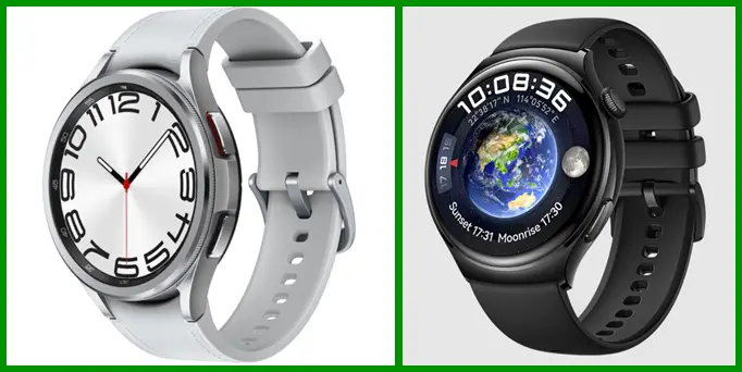 Huawei Watch 4 Pro vs Galaxy Watch 6 Classic vs Huawei Watch 4