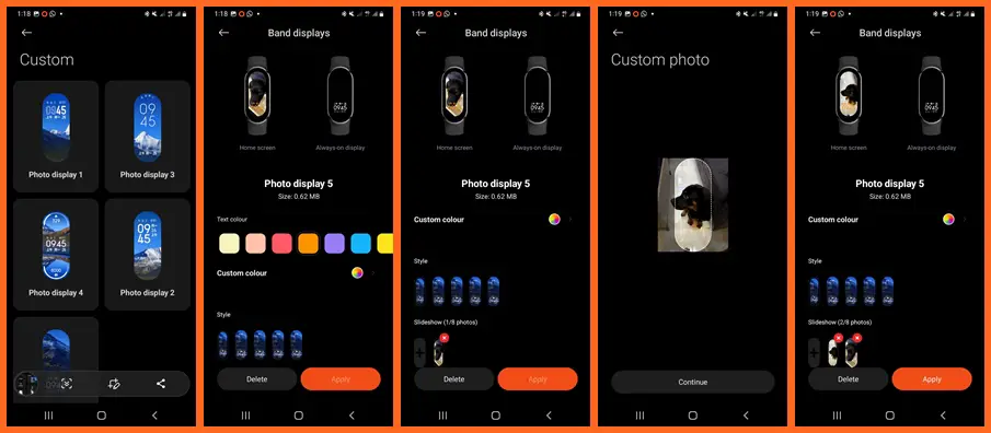 How to create custom watch faces for Mi Band 8 Pro