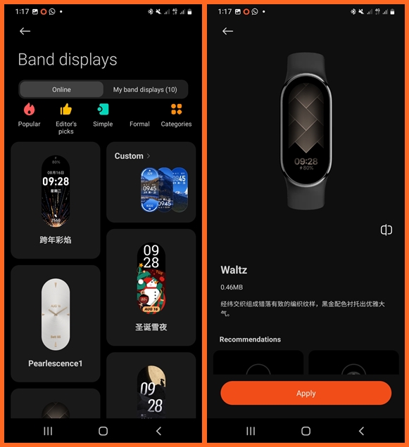 Xiaomi Mi Band 8 Watch Faces - Apps on Google Play