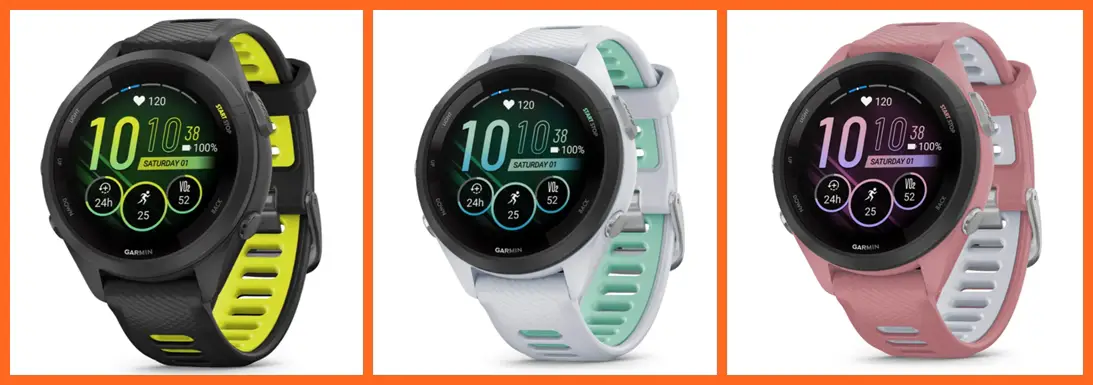 Garmin Forerunner 265s full specifications and features