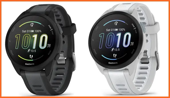 Garmin Forerunner 165 available colors