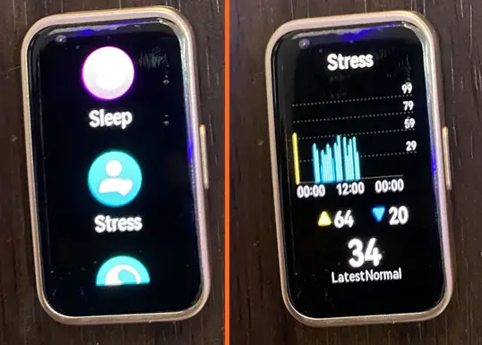 The Huawei Band 8 can monitor stress all day
